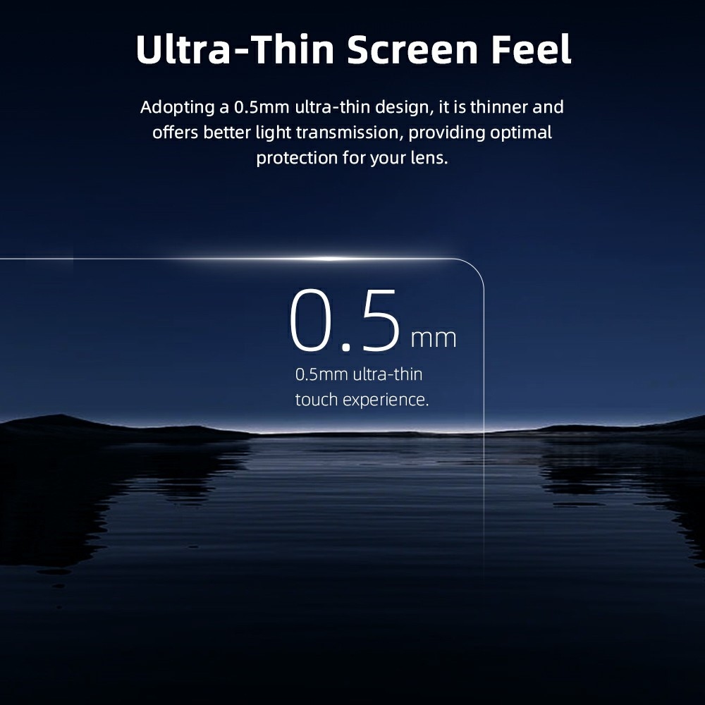 BRDRC 2× edzett üveg GoPro Hero 13 kijelzőhöz és lencséhez