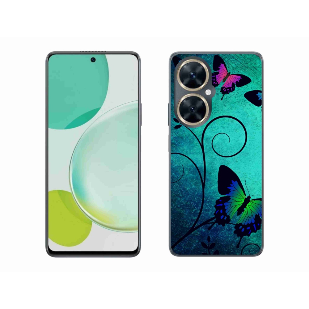 Gél borító mmCase a Huawei Nova 11i készülékre - színes pillangók
