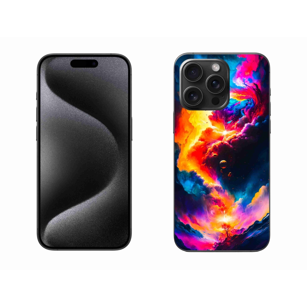 Zselés borítás mmCase iPhone 15 Pro Max készülékhez - absztrakt motívum