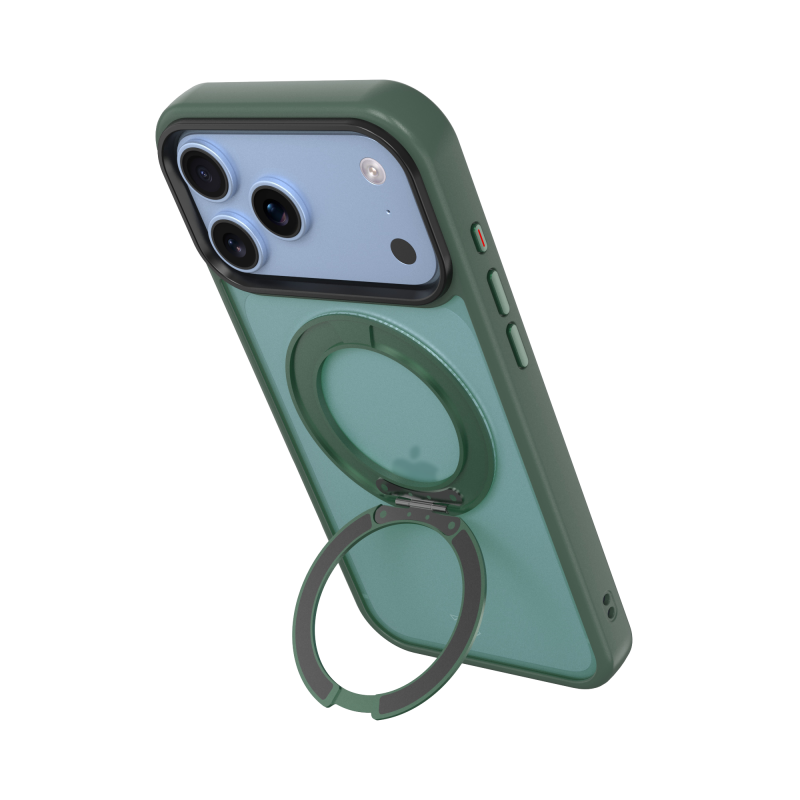 Tactical MagForce Hyperstand tok az Apple iPhone 17 Pro/18 Pro készülékhez, Forest Green színben
