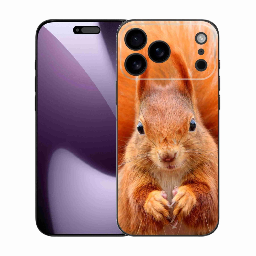 Gél védőburkolat mmCase iPhone 17 Pro Max készülékhez - mókus