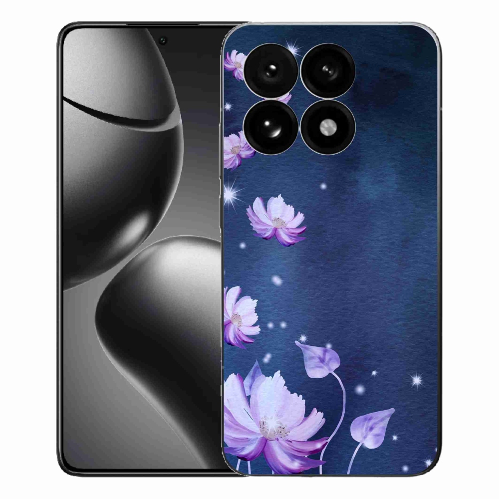 Gél borító mmCase a Xiaomi 15T-hez - virághullás