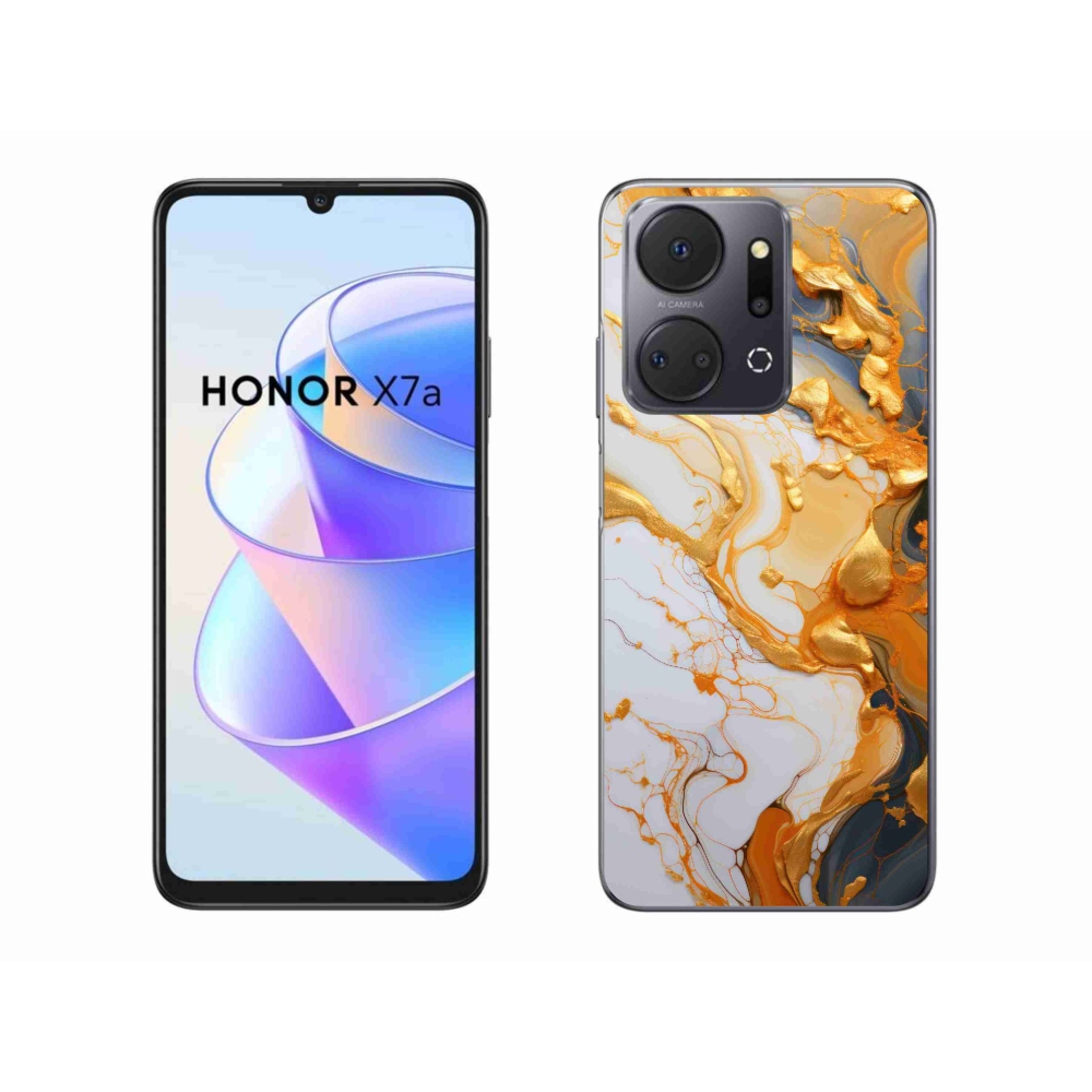 Zselés borítás mmCase a Honor X7a számára - absztrakt motívum 6