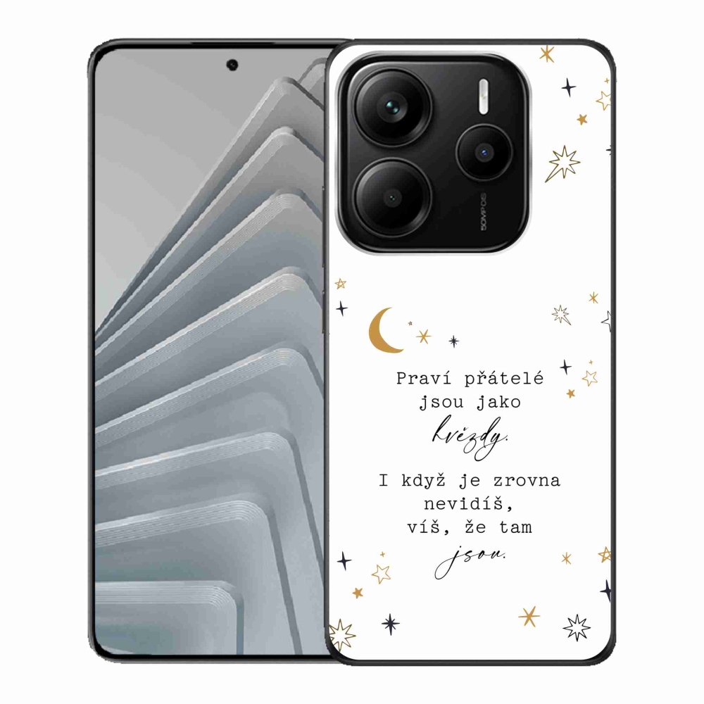 Gél borító mmCase a Xiaomi Redmi Note 14 5G - idézem 6 fehér háttérrel