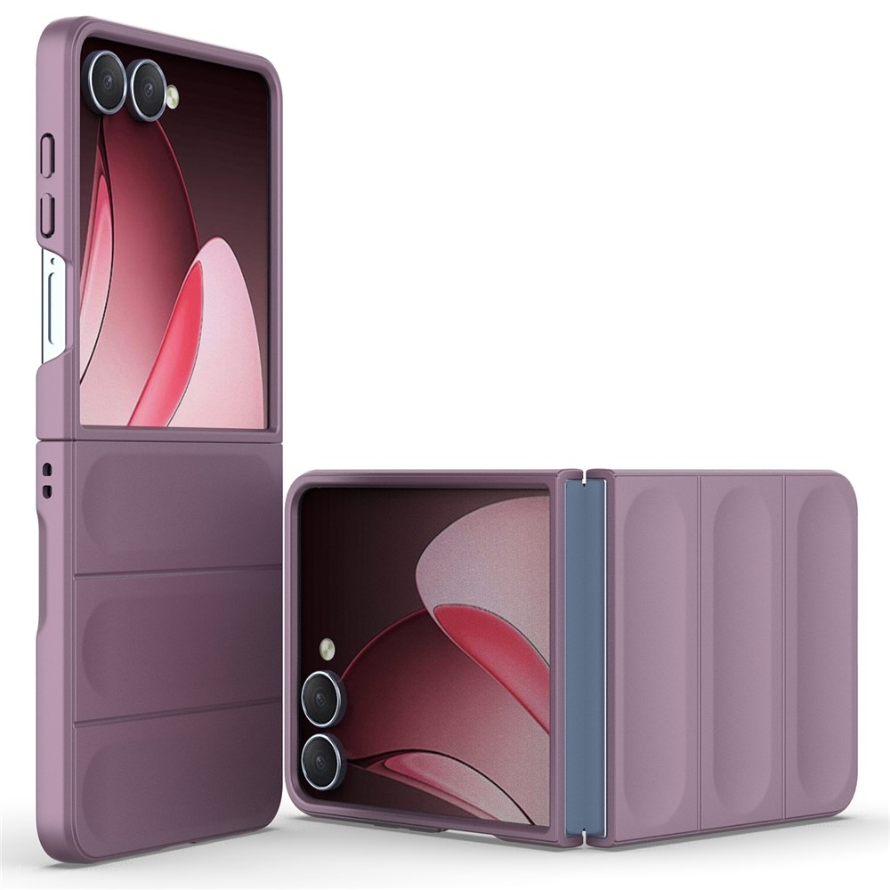 Rugg tartós zselés tok Samsung Galaxy Z Flip7 5G - világos lila