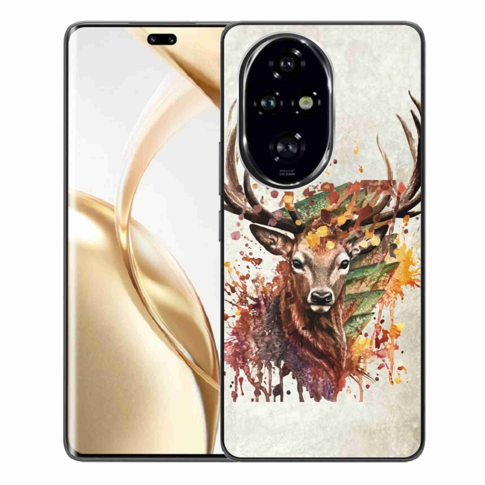 Gél tok mmCase a Honor 200 Pro 5G számára - szarvas 1
