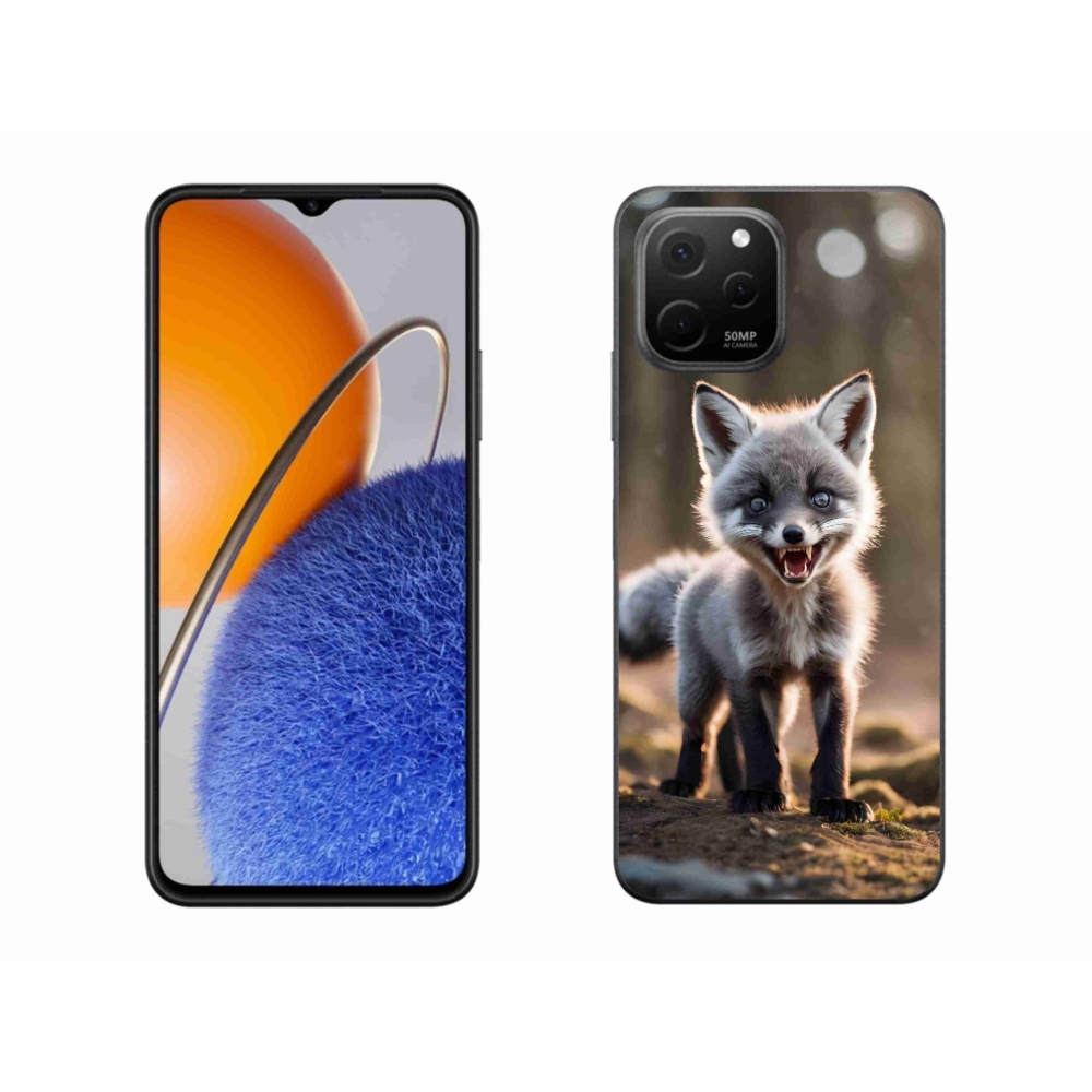 Gél borító mmCase a Huawei Nova Y61 készülékhez - angry fox