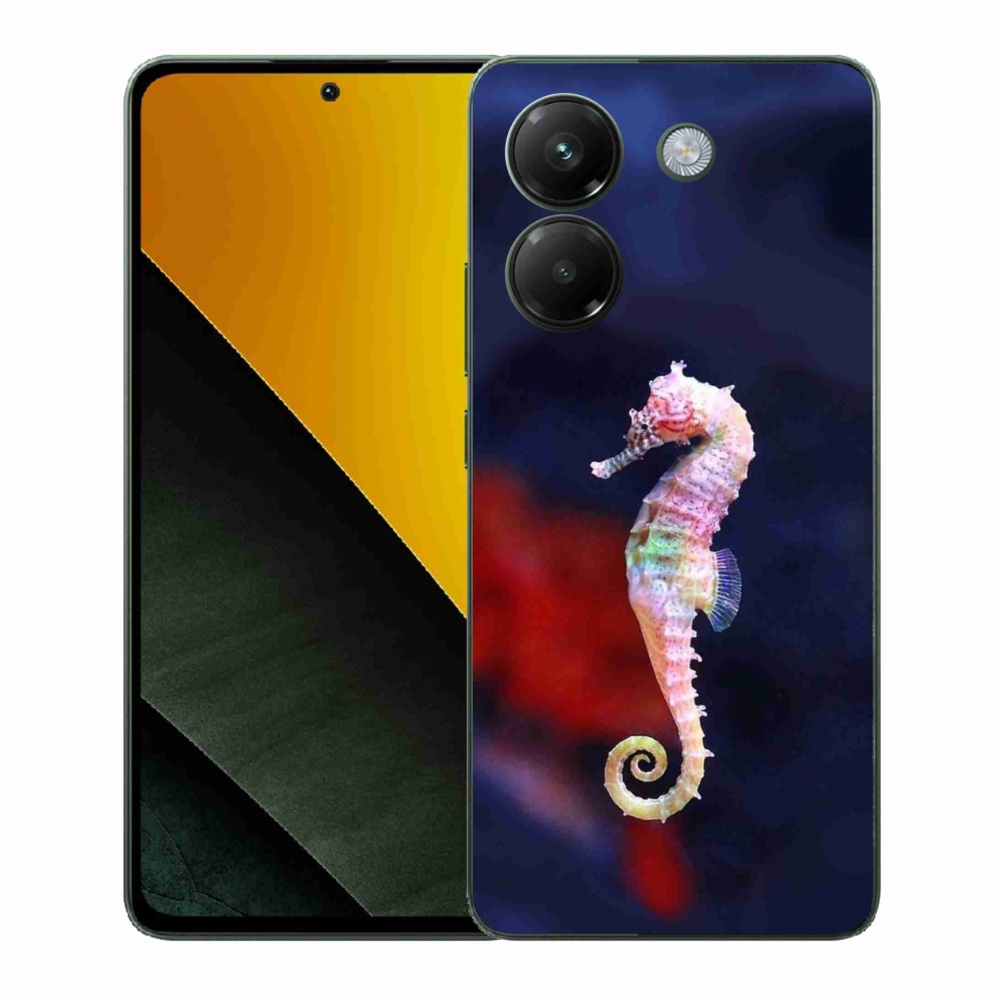 Zselés borítás mmCase a Xiaomi Poco M7 Pro 5G számára - csikóhal