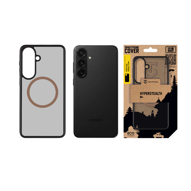 Taktikai MagForce Hyperstealth 2.0 borító Samsung Galaxy S26+ fekete/Moucha Moose számára