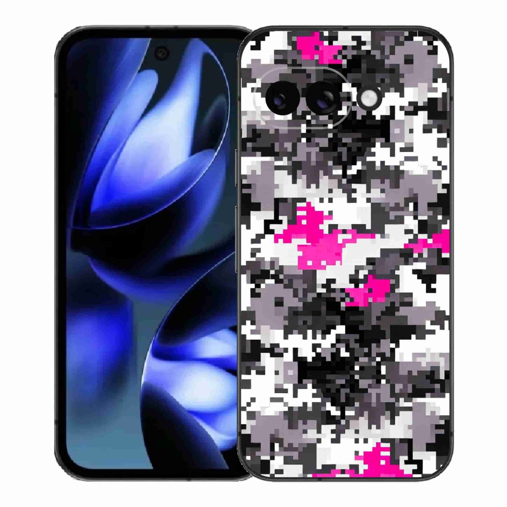 Gél borítás mmCase a Google Pixel 9a készülékhez - terepszínű minta 4