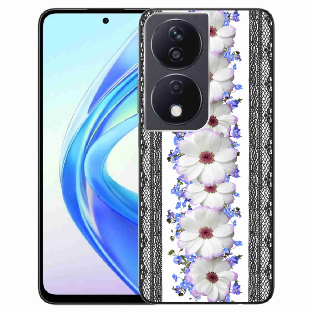 Gél borító mmCase a Honor X7b/Honor 90 Smart - virágok 8