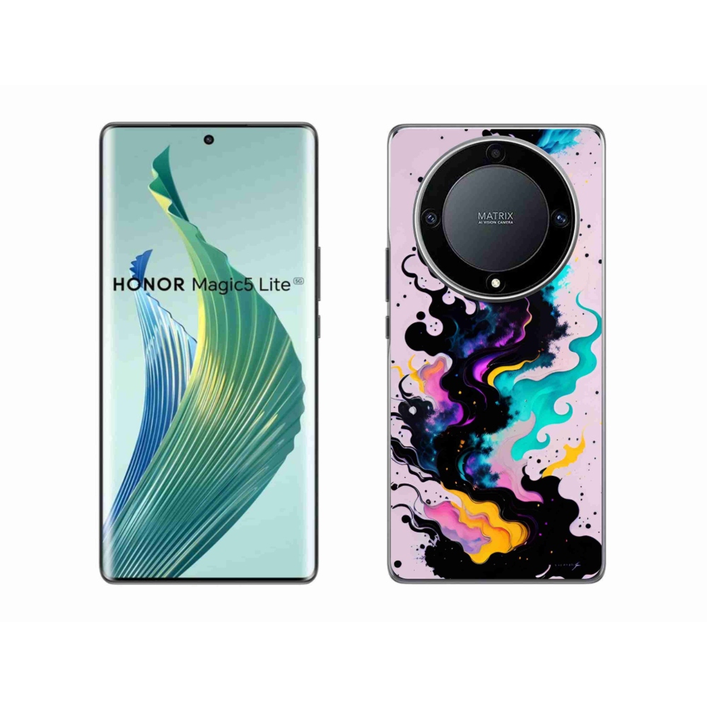 Gél borító mmCase a Honor Magic 5 Lite 5G számára - absztrakt motívum 4