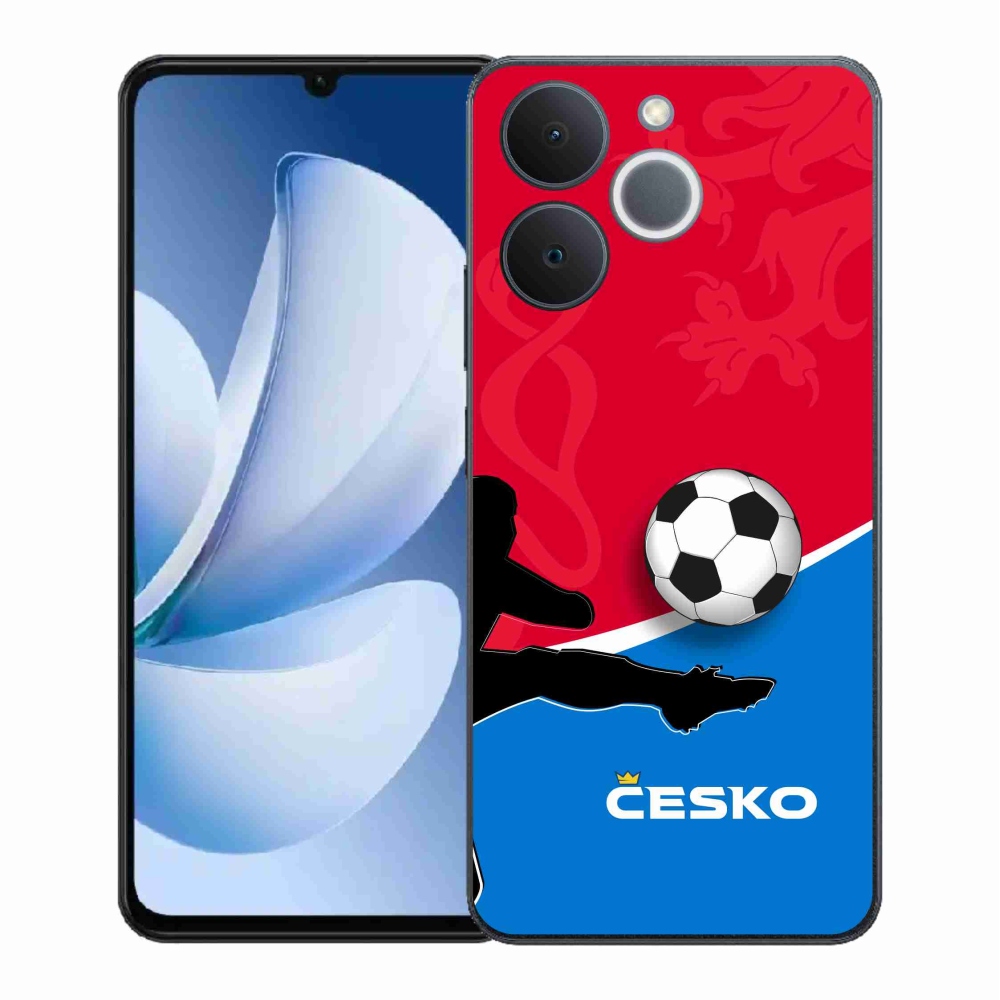 Gél borítás mmCase for Realme Note 70T - foci Csehország 2