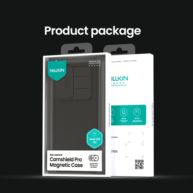 Nillkin CamShield PRO mágneses hátlap Samsung Galaxy A26 5G fekete