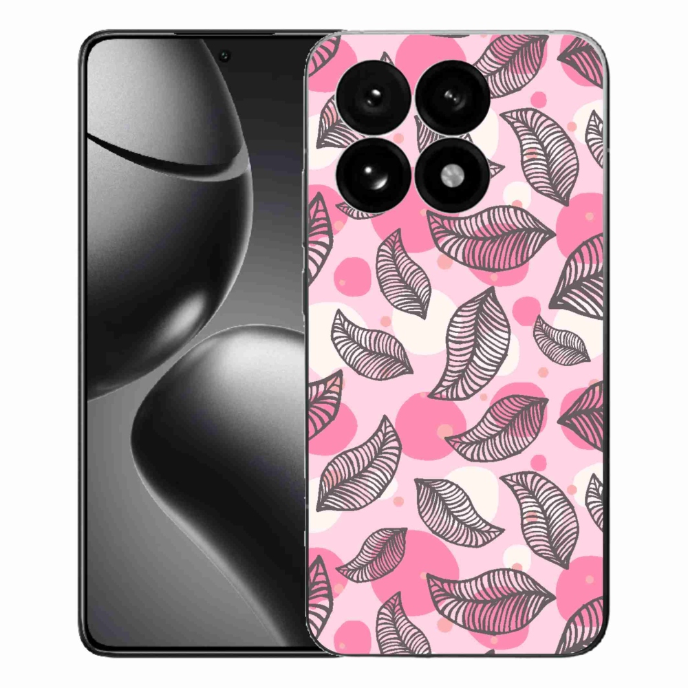 Gél borító mmCase a Xiaomi 15T-hez - rajzfilmes hulló levelek