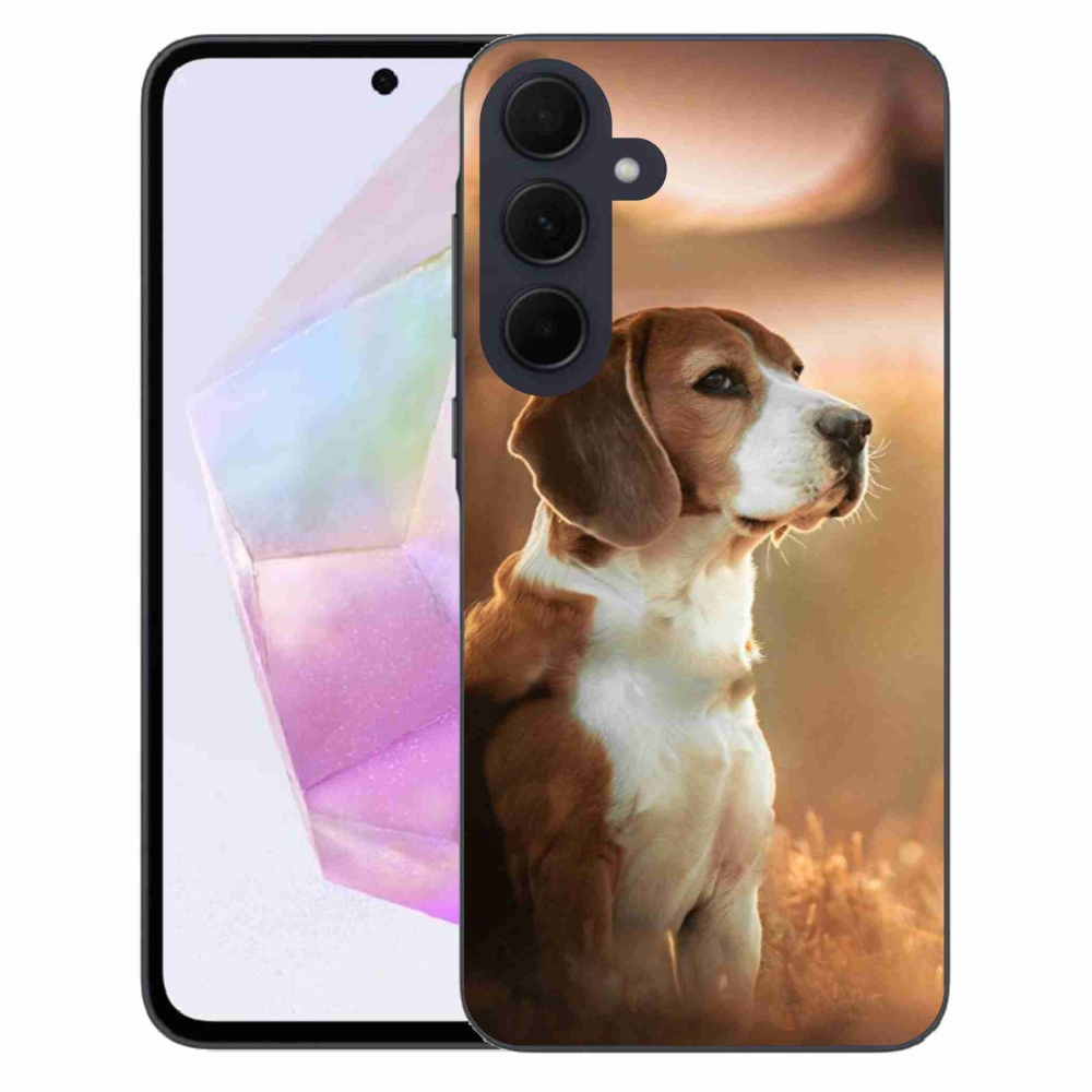 Gél védőburkolat mmCase Samsung Galaxy A35 5G - bézs színben