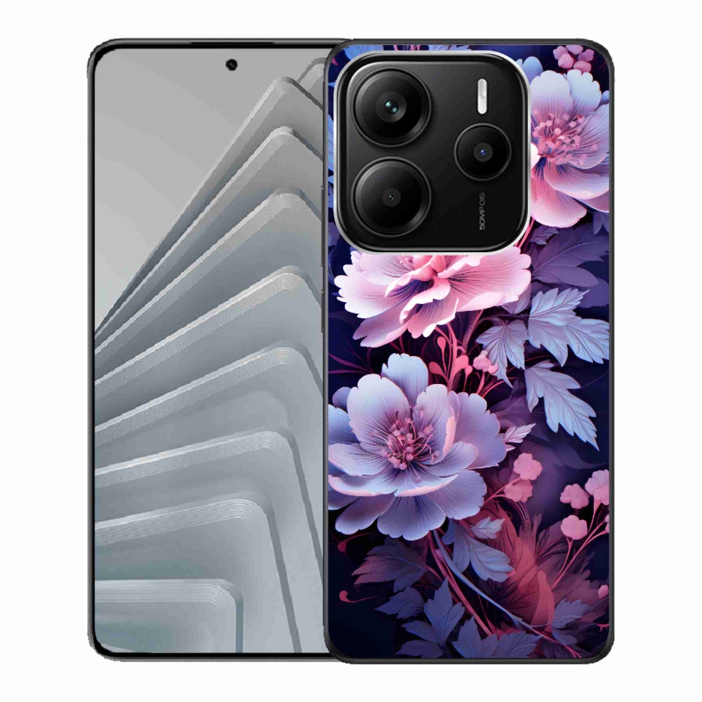 Gél borító mmCase a Xiaomi Redmi Note 14 5G számára - virágok 11