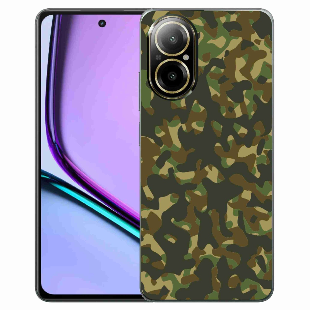 Zselés borítás mmCase a Realme C67 készülékhez - álcázó mintázat 1