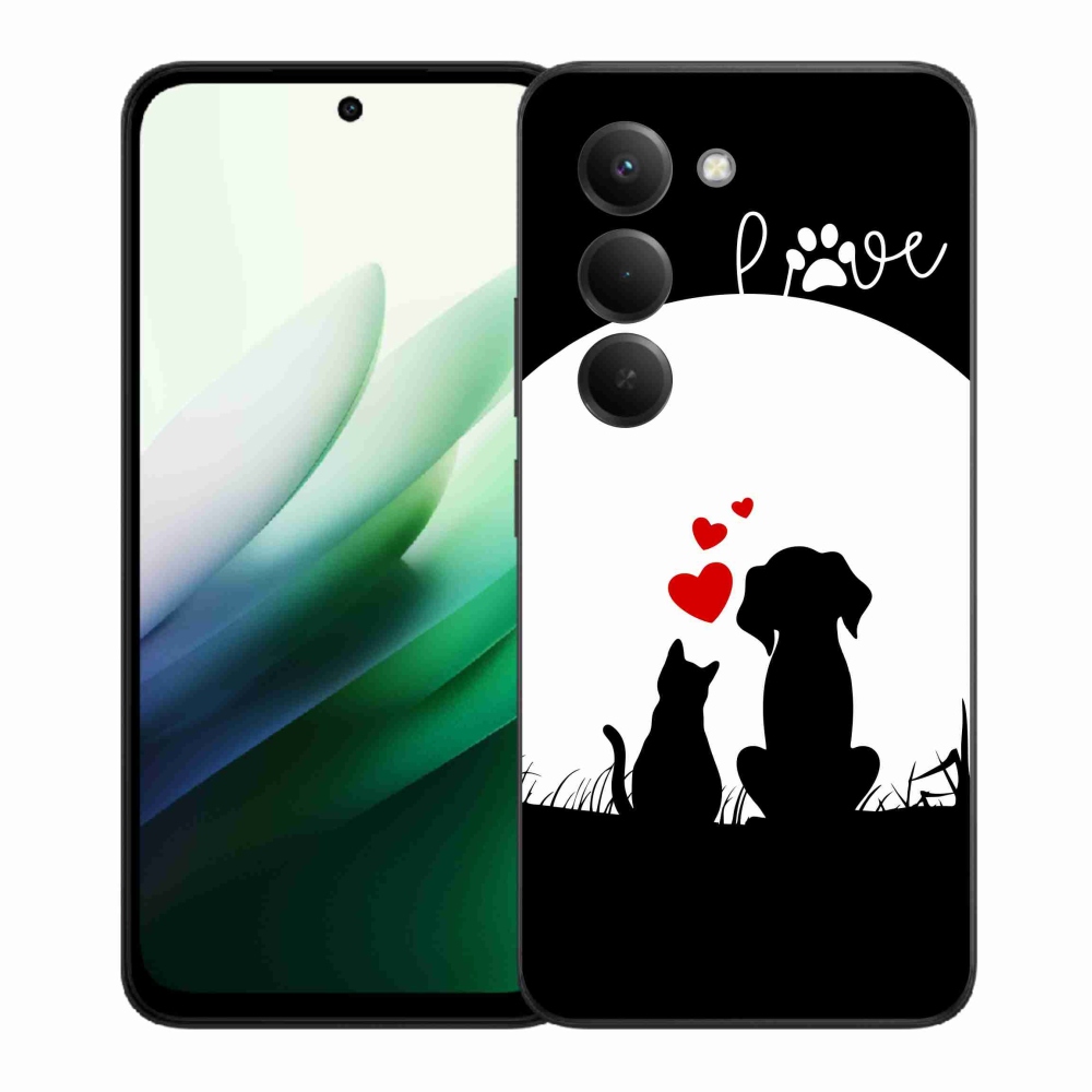 Gél borító mmCase a Xiaomi Redmi 15 5G-hez - állati szeretet