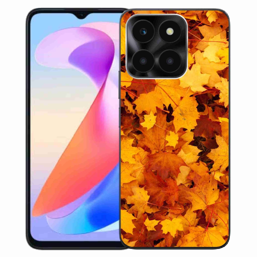 Zselés borítás mmCase a Honor X6a készülékhez - juharlevelek