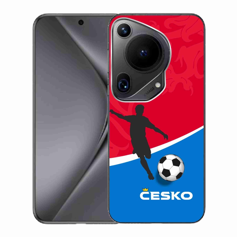 Gél borítás mmCase for Huawei Pura 70 Ultra - futball Csehország