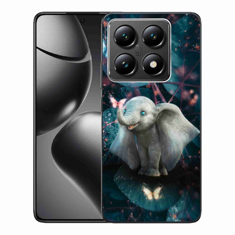 Gél borítás mmCase a Xiaomi 14T-hez - aranyos elefánt