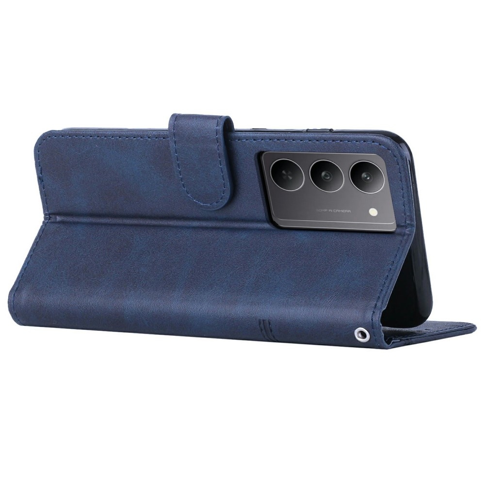 Line könyvtáska a Realme C75 készülékhez - kék