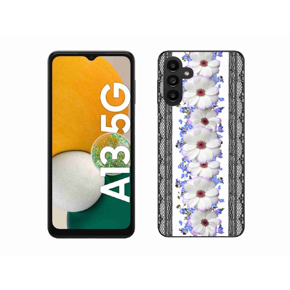 Gél borítás mmCase Samsung Galaxy A13 5G - virágok 8