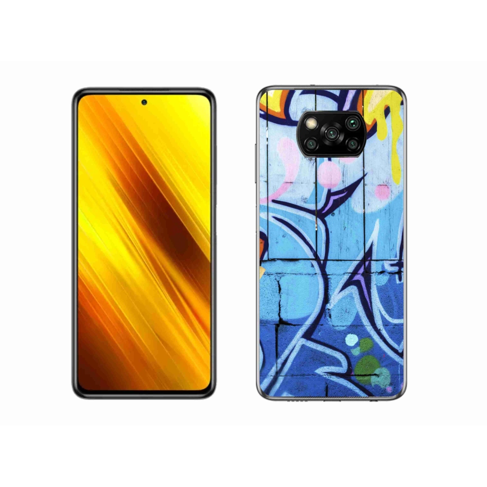 Gél borítás mmCase a Xiaomi Poco X3 Pro készülékhez - graffiti