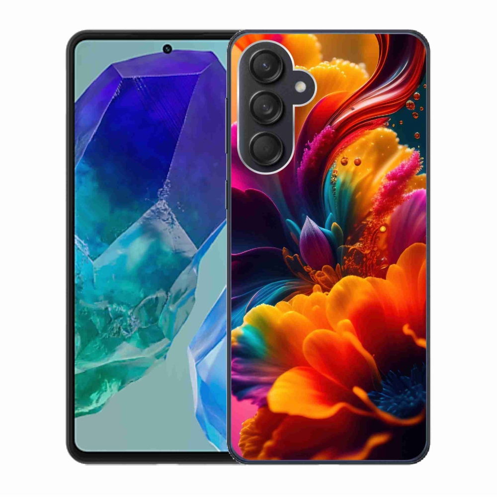 Gél borítás mmCase Samsung Galaxy M55 5G - absztrakt motívum 2