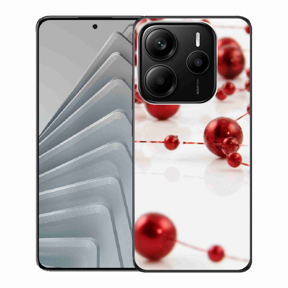 Gél borítás mmCase a Xiaomi Redmi Note 14 5G-hez - karácsonyi lánc