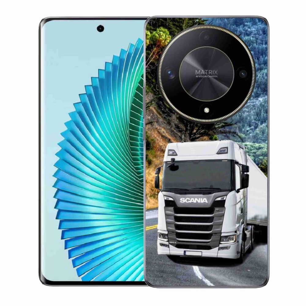 Gél borítás mmCase a Honor Magic 6 Lite 5G készülékhez - teherautó 1