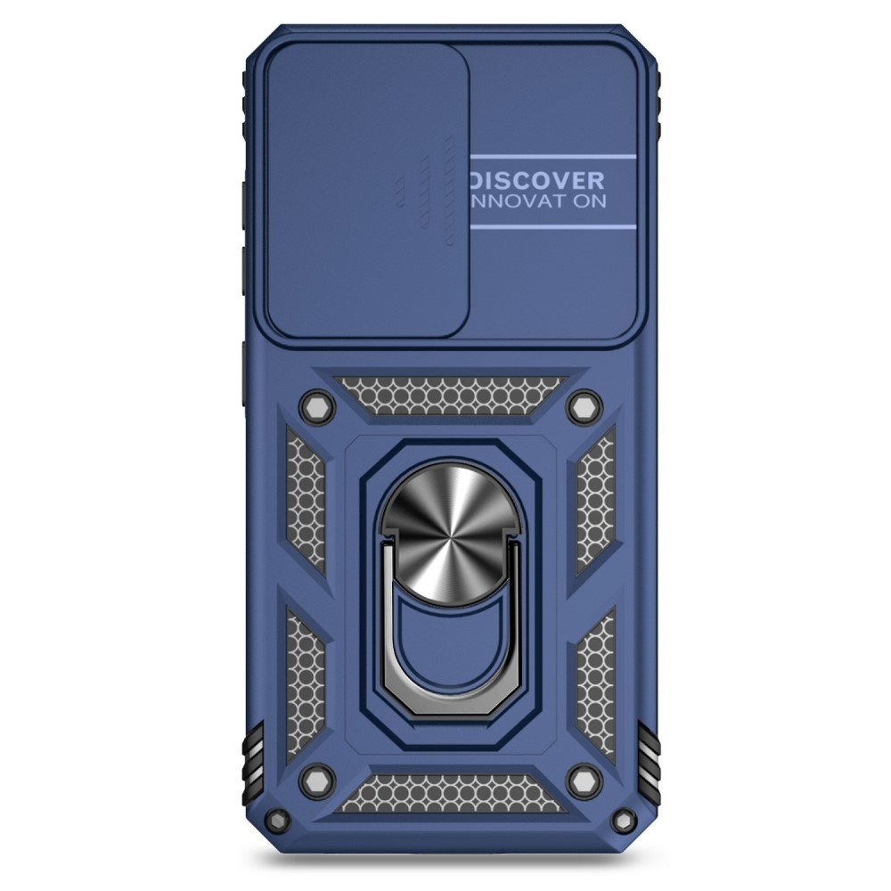 Gyűrűálló borítás Samsung Galaxy S25 készülékhez - kék