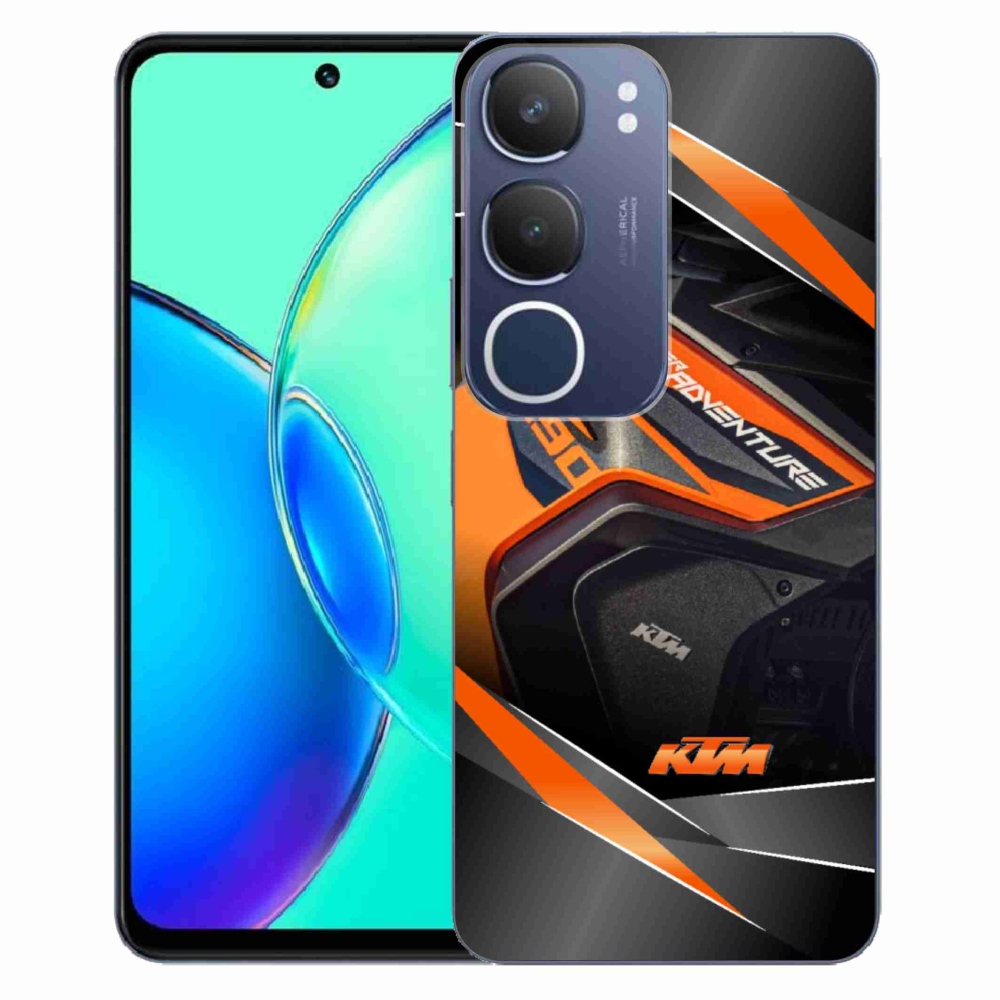 Gél borítás mmCase a Vivo Y19s készülékhez - motorkerékpár ktm