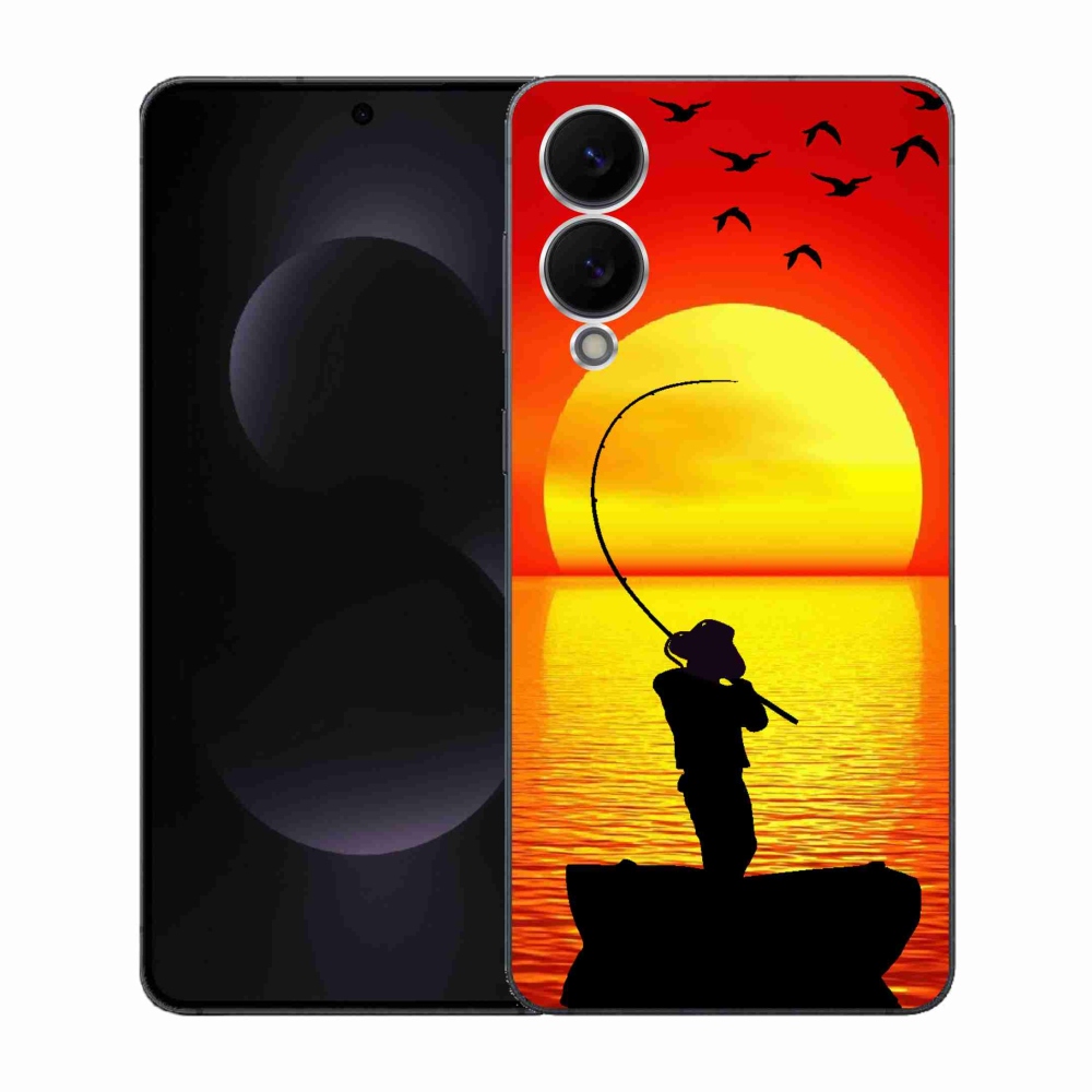 Gél borítás mmCase Samsung Galaxy S25 Edge - horgászás