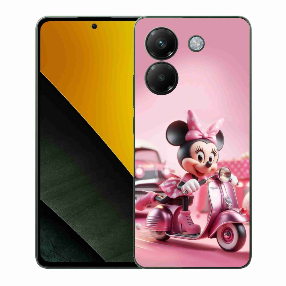 Gél borítás mmCase a Xiaomi Poco M7 Pro 5G számára - minnie 1