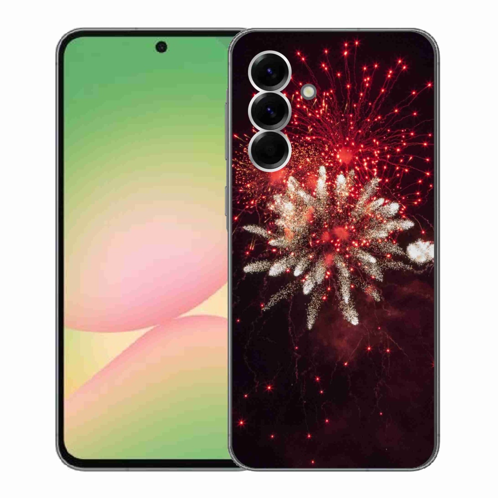 Gél borítás mmCase Samsung Galaxy A56 5G - tűzijáték