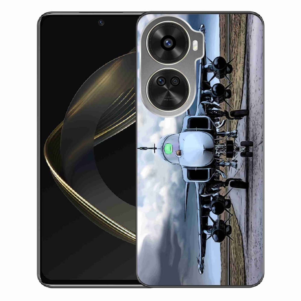 Gél borítás mmCase a Huawei Nova 12 SE-n - katonai repülőgépek