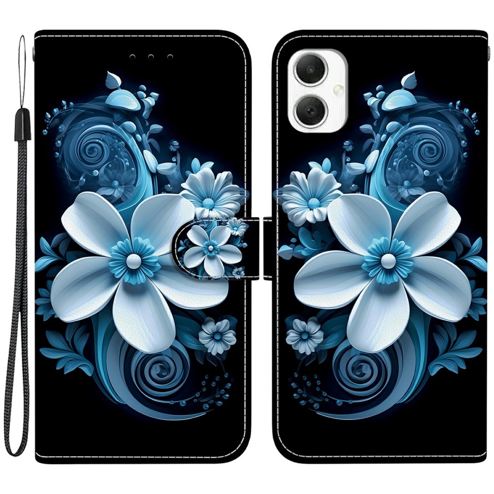 Sokoldalú könyvtáska Samsung Galaxy A06 4G készülékhez - orchidea