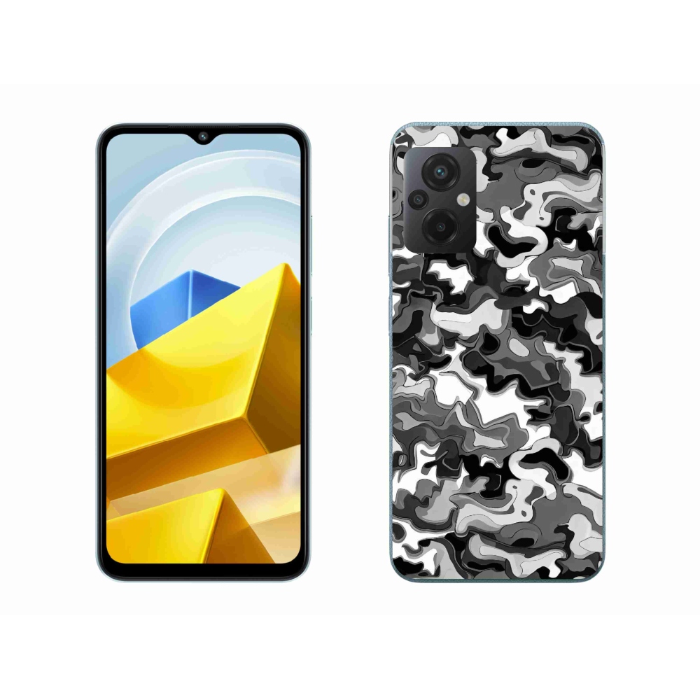 Gél borítás mmCase a Xiaomi Poco M5 4G-hez - terepszínű minta 3