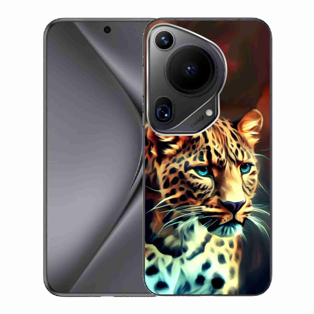 Zselés borítás mmCase a Huawei Pura 70 Ultra készülékhez - leopárd