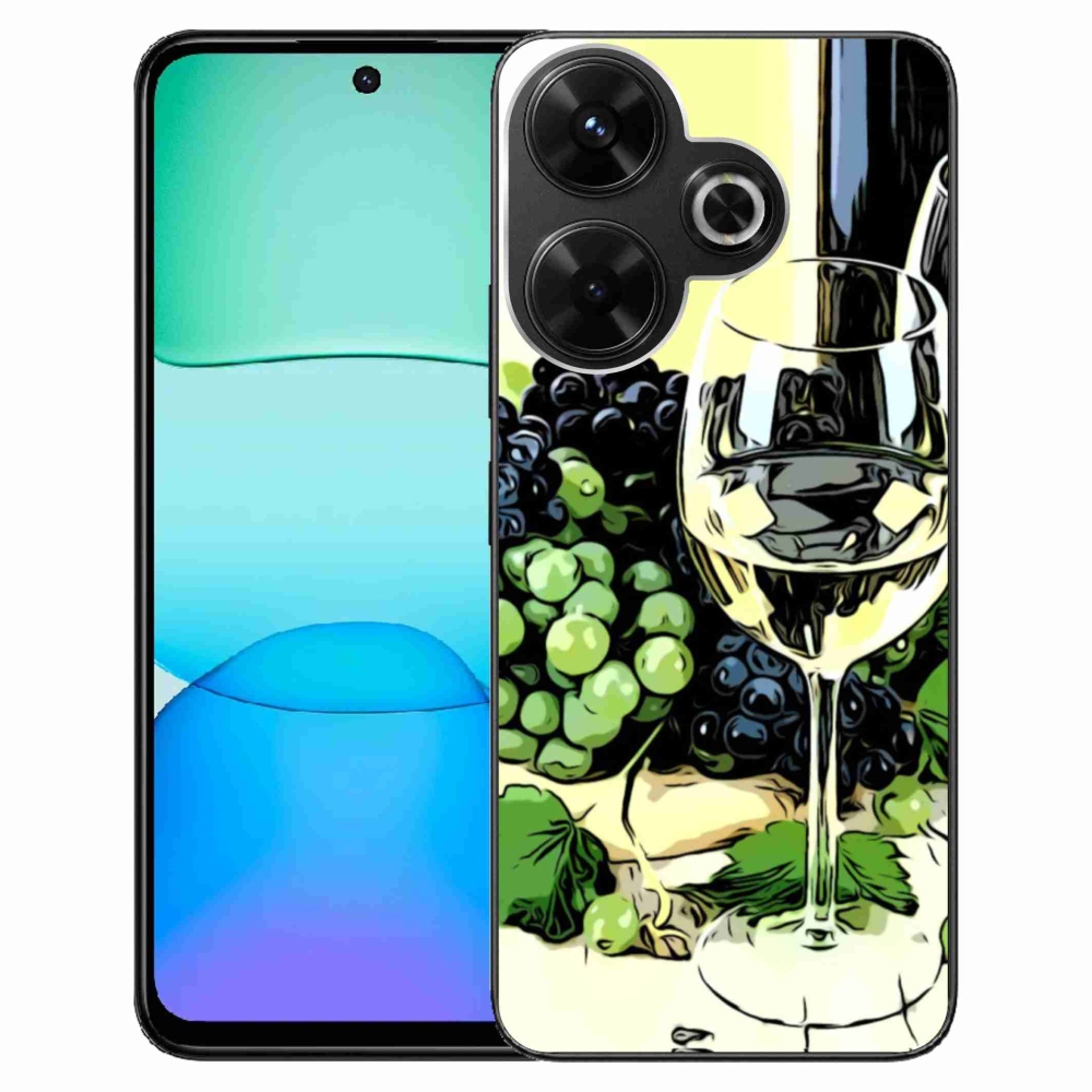 Gél borítás mmCase a Xiaomi Redmi 13 4G/Poco M6 4G - pohár borhoz