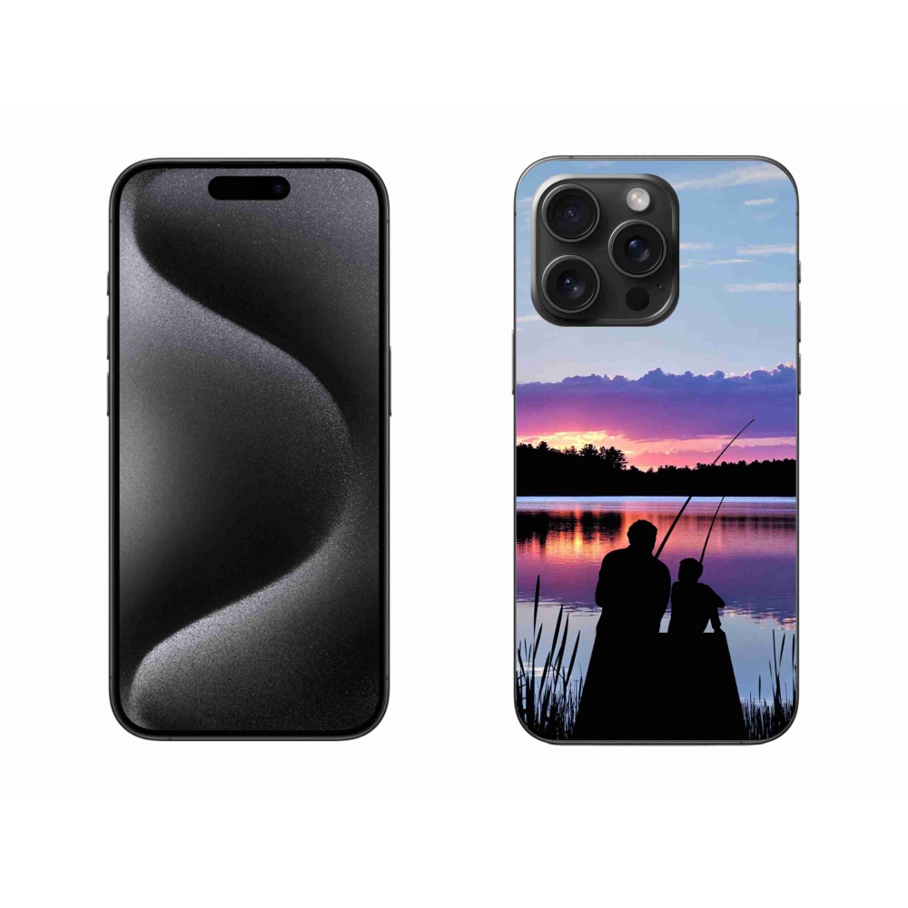 Gél védőburkolat mmCase iPhone 15 Pro Max készülékhez - Fishing 2