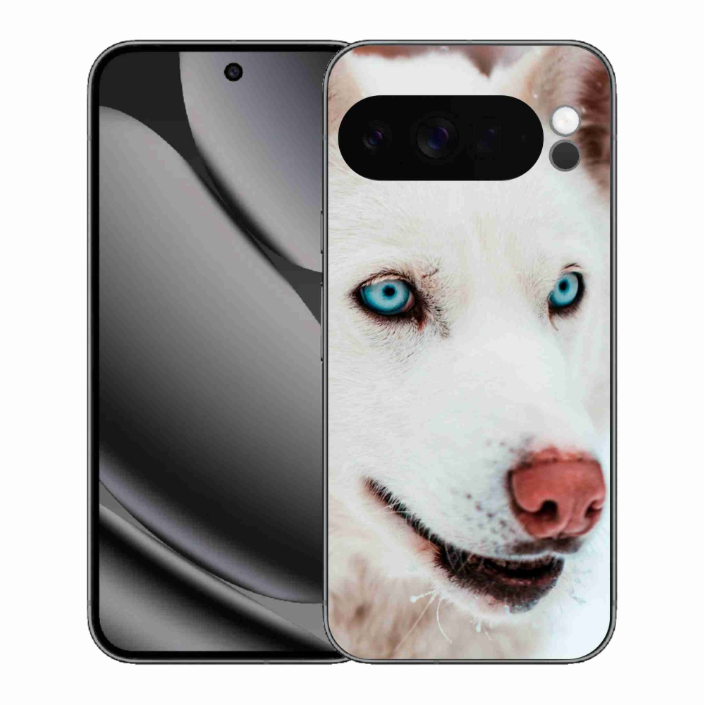 Zselés borítás mmCase a Google Pixel 10 Pro XL számára - kutyaszemmel nézve