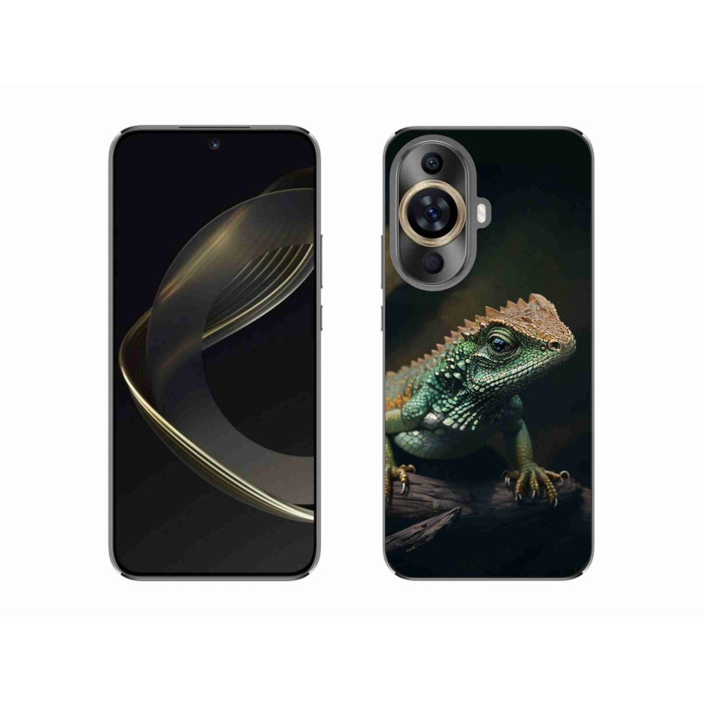 Gél borító mmCase a Huawei Nova 11 készülékhez - gyík