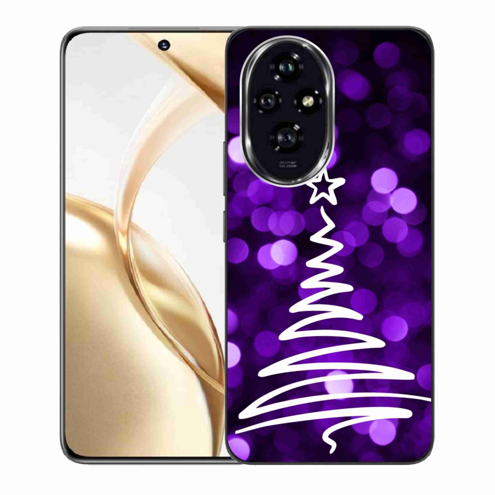 Zselés borítás mmCase a Honor 200 5G készülékhez - fa