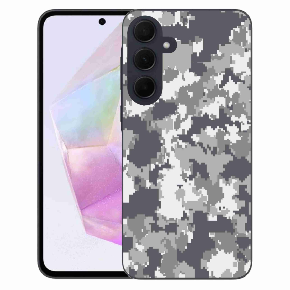 Gél védőhuzat mmCase Samsung Galaxy A35 5G - terepszínű minta 2