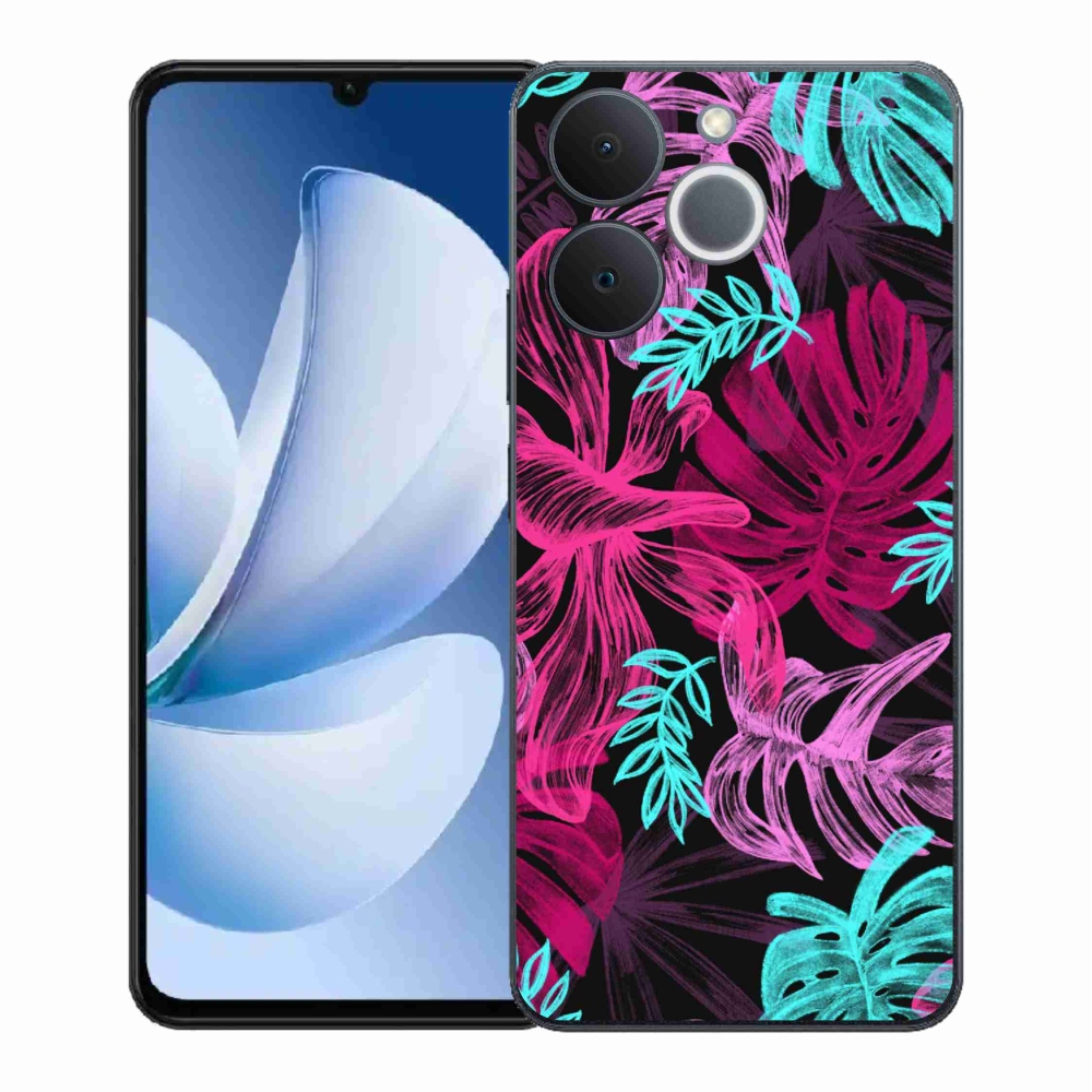 Zselés borítás mmCase a Realme Note 70T készülékhez - virágok 1