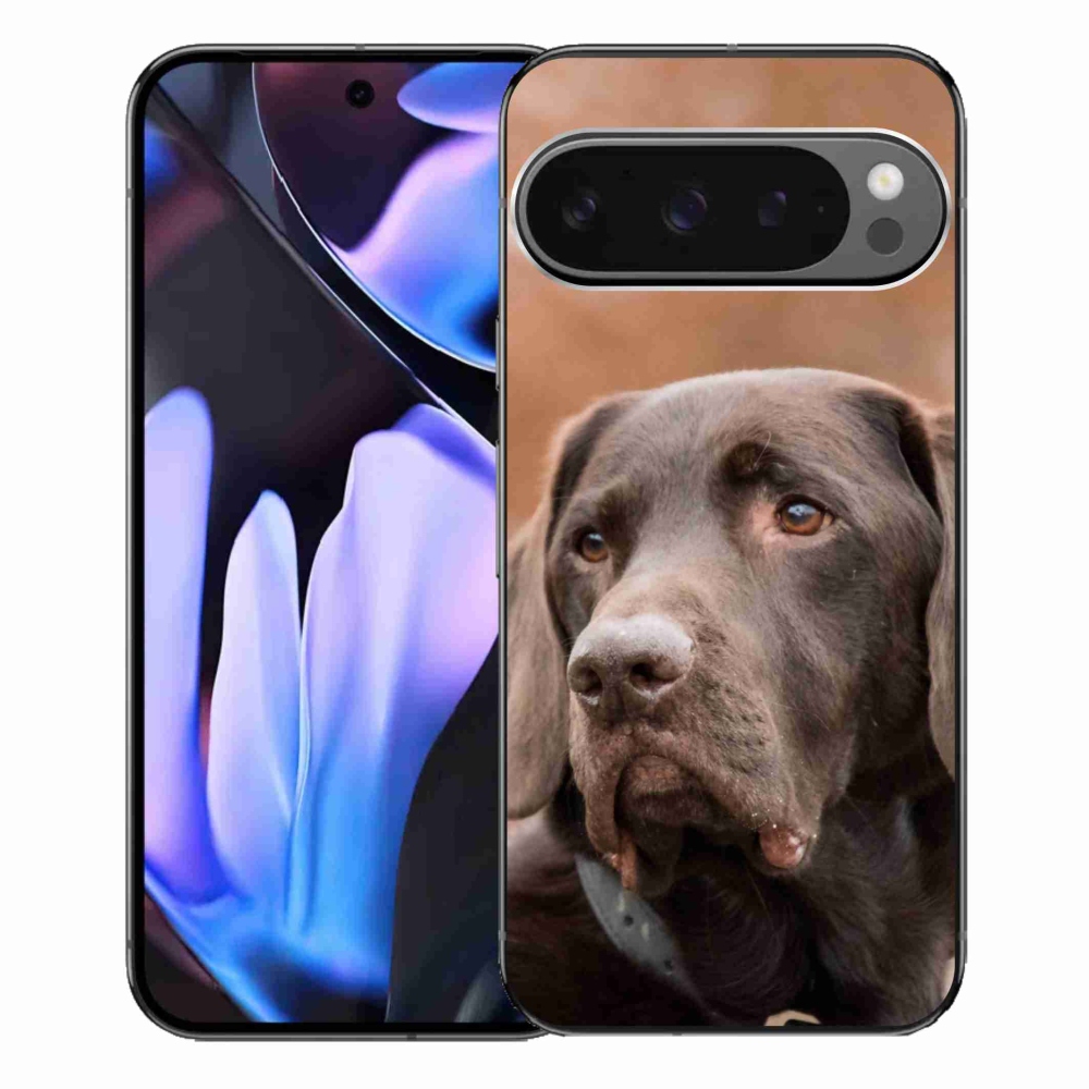 Gél tok mmCase a Google Pixel 9 Pro XL-hez - barna labrador