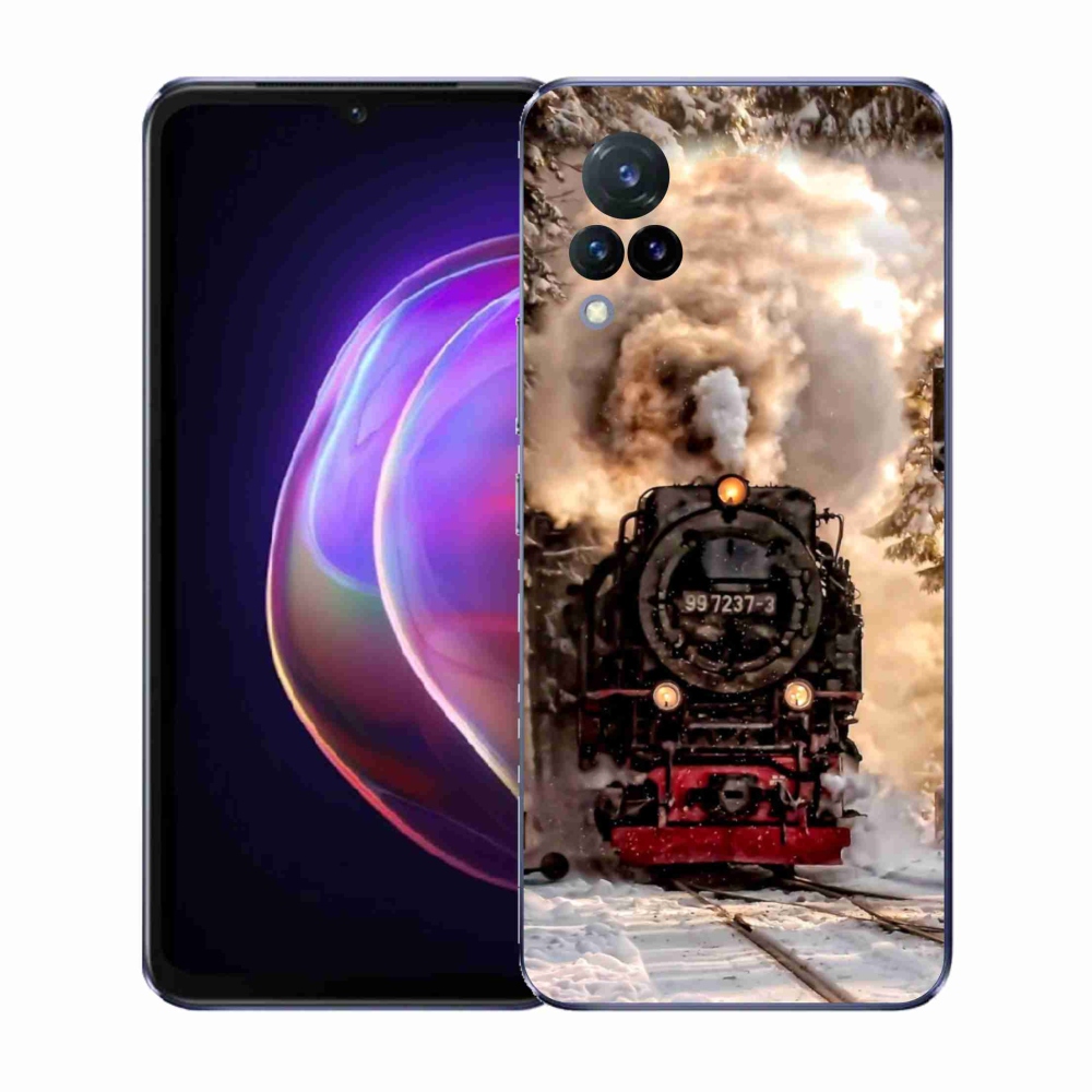 Gél borítás mmCase a Vivo V21 4G/5G-hez - vonat